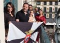 Tudela coloca la bandera de Ceuta en la Casa del Reloj como "muestra de solidaridad y apoyo"