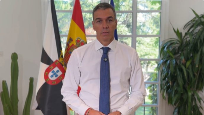 El presidente del Gobierno, Pedro Sánchez
