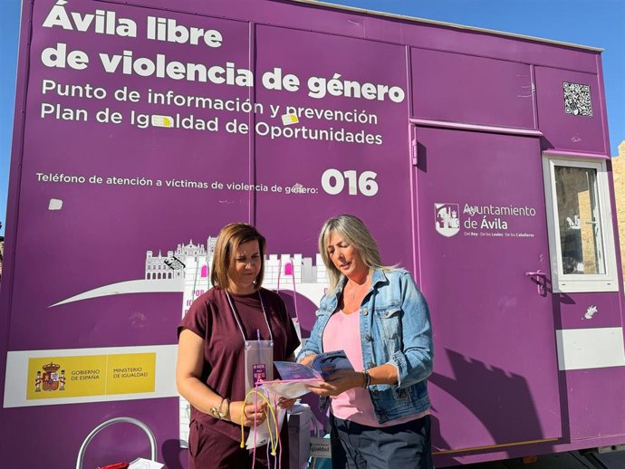 El Punto Violeta del Ayuntamiento de Ávila sensibilizará contra la violencia de género durante el Mercado Medieval.