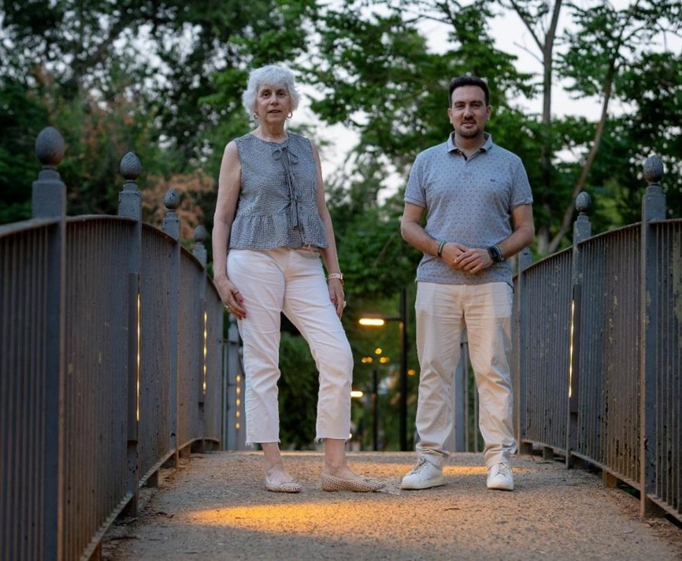 La delegada de Monumento Natural, Medio Ambiente y Sostenibilidad, Luisa Campos, y el delegado de Cultura, Cristopher Rivas.