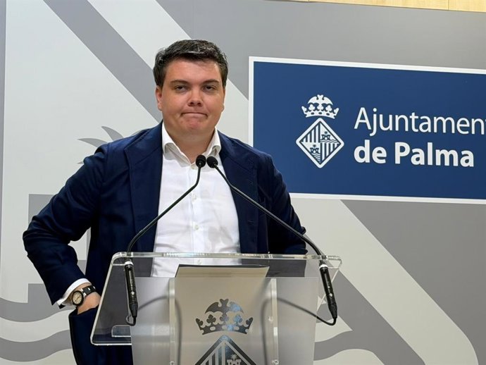 El portavoz adjunto del Ayuntamiento de Palma, Llorenç Bauzá.
