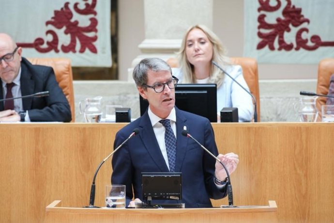 El presidente del Gobierno riojano, Gonzalo Capellán