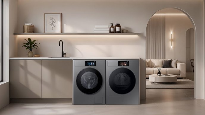 Novas lavadoras Bespoke AI da Samsung
