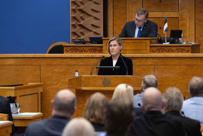 La nueva presidenta de Estonia, Ulle Madisea.