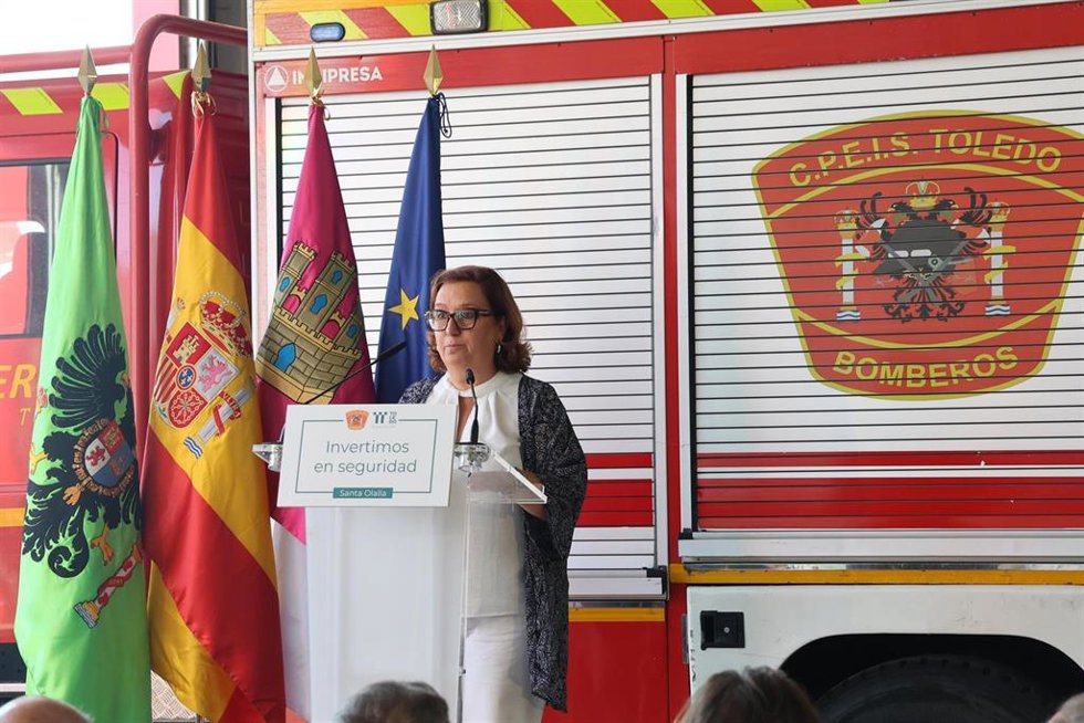 La presidenta de la Diputación de Toledo, Concepción Cedillo.