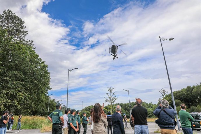 Archivo - Vig-Sec Drone prueba el software Suite ACRE, que permite el vuelo simultáneo de drones y aeronaves tripuladas.