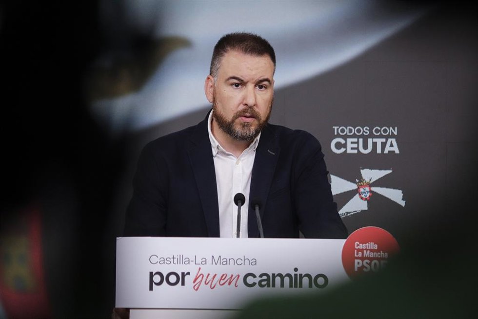 El portavoz de Empleo y Agricultura del PSOE en las Cortes de Castilla-La Mancha, Antonio Sánchez Requena.