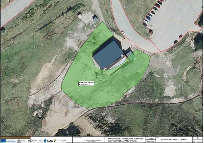 Proyecto de renaturalización de telecabina de la estación invernal de Valgrande-Pajares.