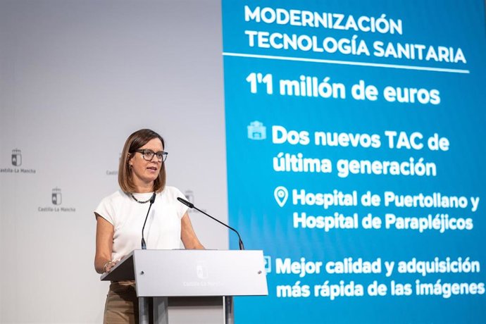 La consejera Portavoz, Esther Padilla