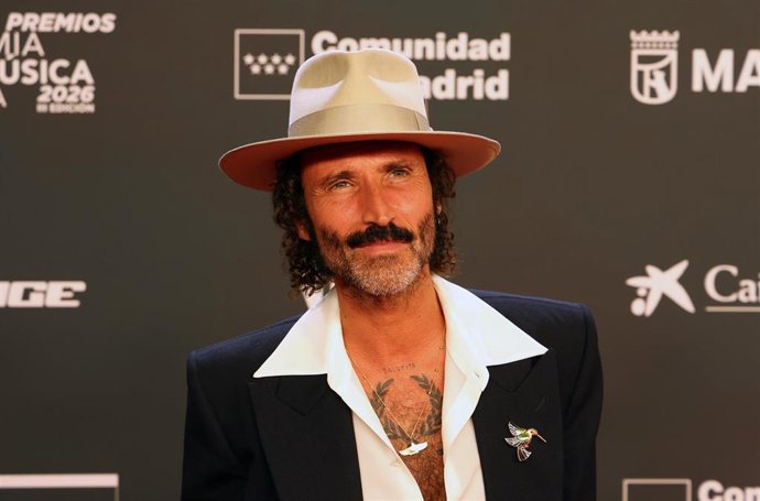 Archivo - Leiva durante la gala de entrega de los Premios de la Academia de la Música, a 26 de mayo de 2026, en Madrid (España). 
