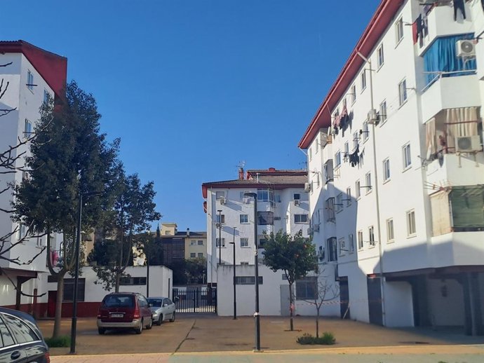 Bloques de viviendas en los que se intervendrá.