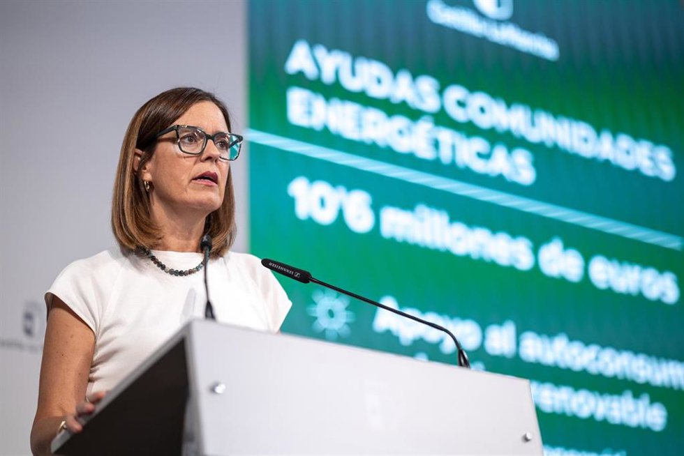 La consejera Portavoz, Esther Padilla