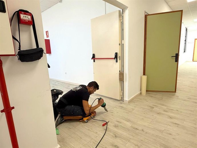 Imagenes de las reformas del Centro Cultural Padre Manuel