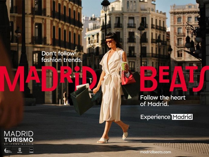 Imagen promocional de la campaña turística 'Madrid Beats'