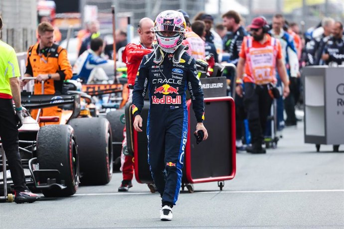El piloto neozelandés Liam Lawson durante el GP de los Paises Bajos 2026