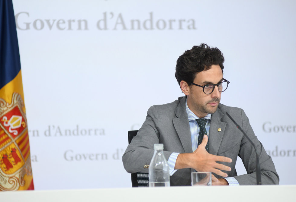 El ministro portavoz, Guillem Casal, este miércoles