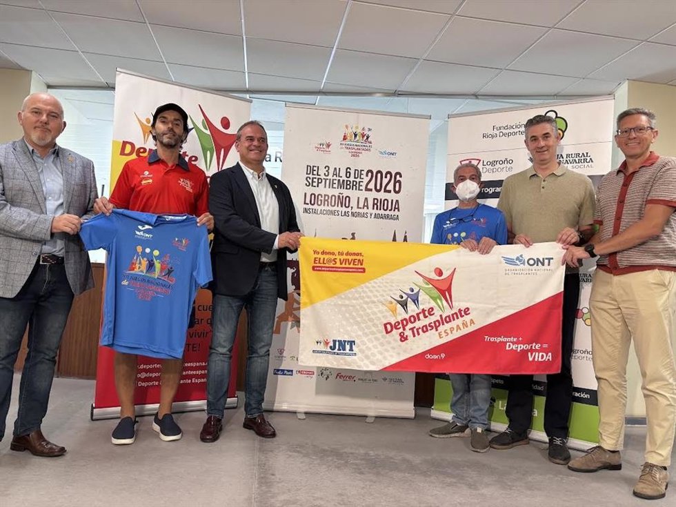 Logroño reunirá a 90 deportistas en los XII Juegos Nacionales de Trasplantados La Rioja