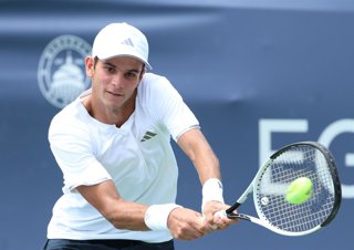 Archivo - July 28, 2026, Washington, Illinois, USA: RAFAEL JODAR of SPAIN during the match against A. FILS of France in the first round of Mubadala Washington DC, USA. Jodar won 7:6 (7-5), 6:3.,Image: 1119359130, License: Rights-managed, Restrictions: , M