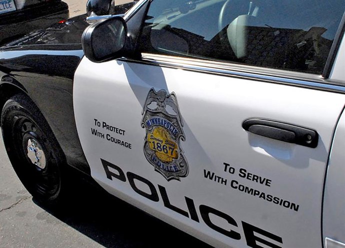 Archivo - Imagen de archivo de un coche patrulla del Departamento de Policía de Minneapolis