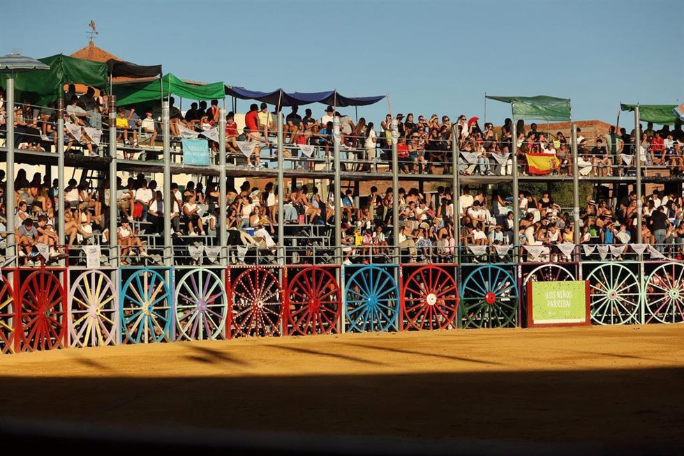 Archivo - Plaza de toros de La Algaba en una imagen de recurso