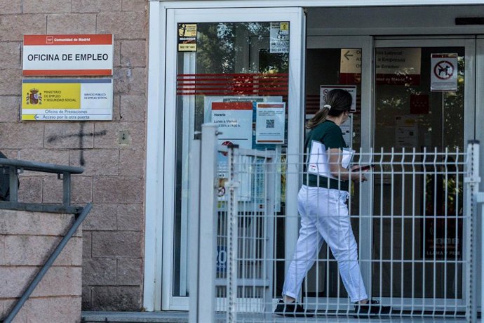 Fachada de una Oficina de Empleo, a 4 de agosto de 2026.