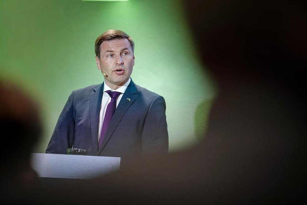 Archivo - El ministro de Defensa de Estonia, Hanno Pevkur.