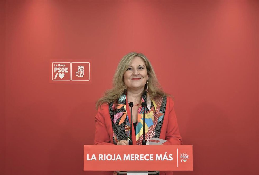 La secretaria de Organización, Emilia Fernández