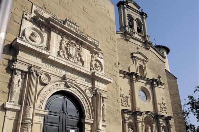 Archivo - Fachada del Museo de Navarra.
