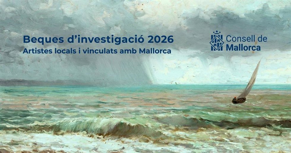 Cartel de las becas de investigación del Consell