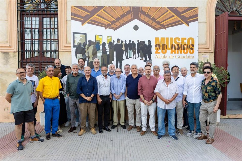 Alcalá (Sevilla) durante la presentación de la muestra 'El Paisaje. Miradas Contemporáneas'