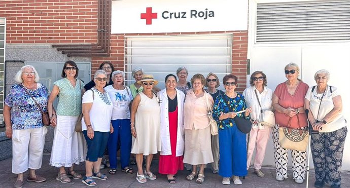 Ivon Rivera, especialista en Geriatría de Vithas Arturo Soria, en la formación sobre prevención de caídas