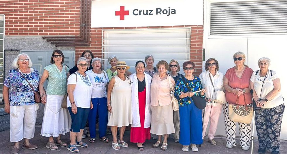 Ivon Rivera, especialista en Geriatría de Vithas Arturo Soria, en la formación sobre prevención de caídas