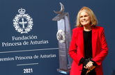 Foto: Muere Gloria Steinem, Premio Princesa de Asturias de Comunicación y Humanidades 2021