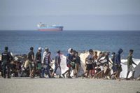 Interior difunde la nota del CENIF del "incremento paulatino" de entradas a nado en Ceuta: "Es una tendencia incipiente"