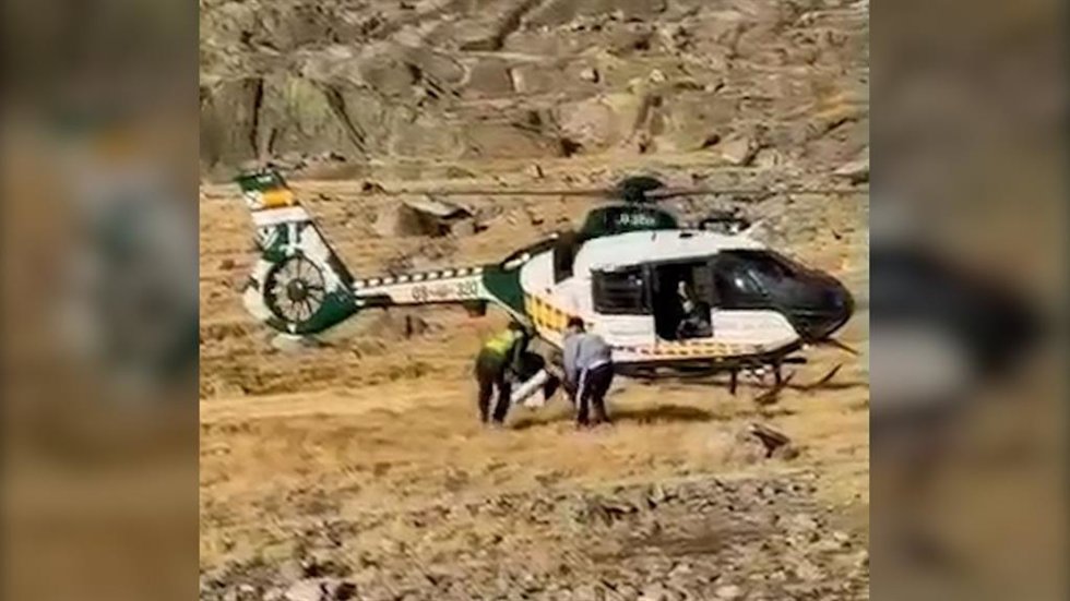ZAPARDIEL DE LA RIBERA (ÁVILA), 3 (EUROPA PRESS) La Guardia Civil ha rescata a cuatro montañeros en las Praderas del Gargantón, en la Sierra de Gredos.