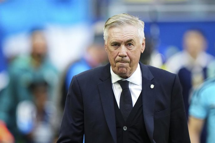 Archivo - El seleccionador de Brasil, Carlo Ancelotti, en el Mundial 2026.