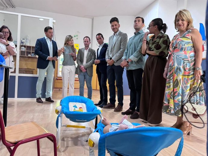 Visita a la Escuela Infantil Jabalcuz, de La Carolina.