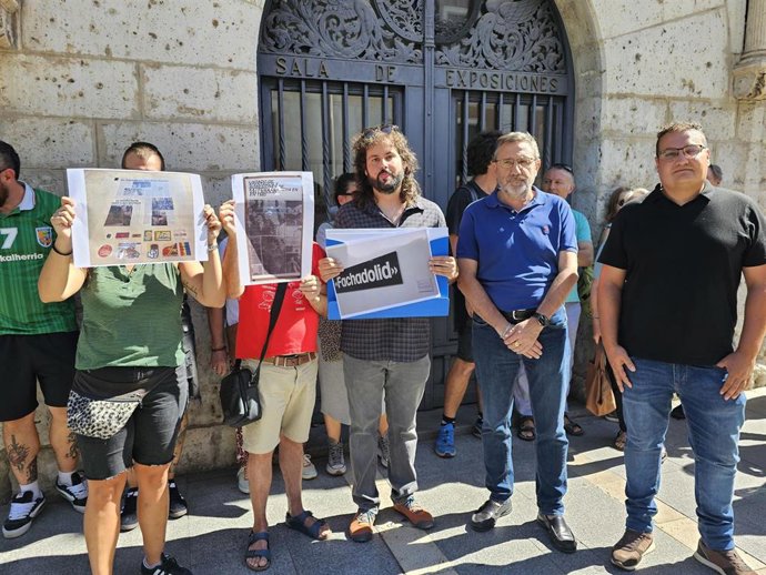 El PSOE denuncia la censura de una exposición en la Diputación de Valladolid por motivos ideológicos .
