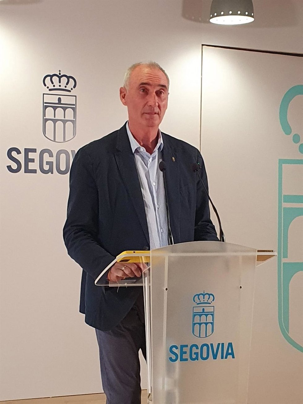 El alcalde de Segovia, José Mazarías.