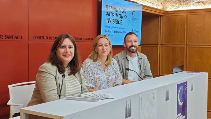 Rueda de prensa sobre las programaciones de la Semana do Patrimonio Invisible y las Noches del Patrimonio, a 3 de septiembre de 2026.