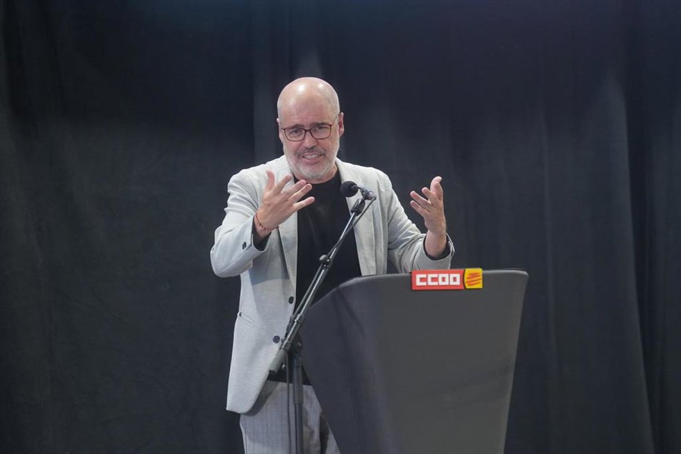 Archivo - El secretario general de CCOO, Unai Sordo, a 9 de julio de 2026, en Barcelona, Catalunya (España). 