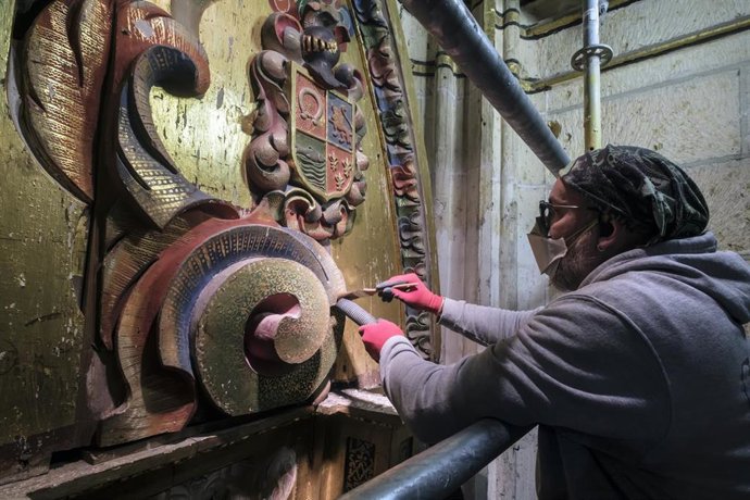 La Catedral de Segovia muestra las obras de restauración de la capilla del Cristo del Consuelo