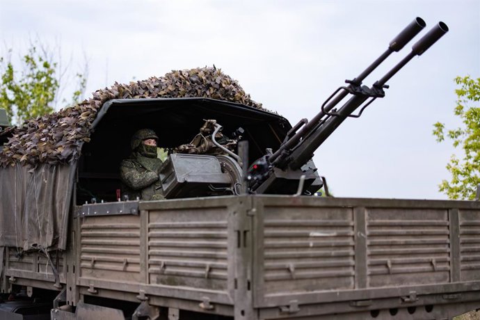 Militars de l'Exèrcit de Rússia en la província ucraïnesa de Kherson, parcialment ocupada en el marc de la invasió deslligada al febrer del 2022 (arxiu)