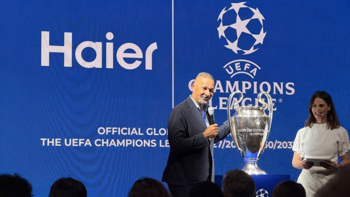 Haier patrocinará la Liga de Campeones entre 2027 y 2031.