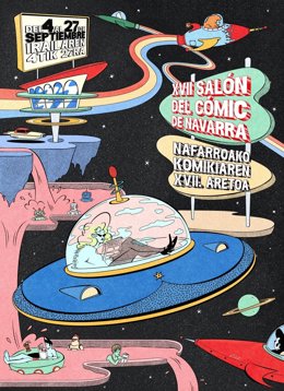 Cartel del Salón del Cómic de Navarra