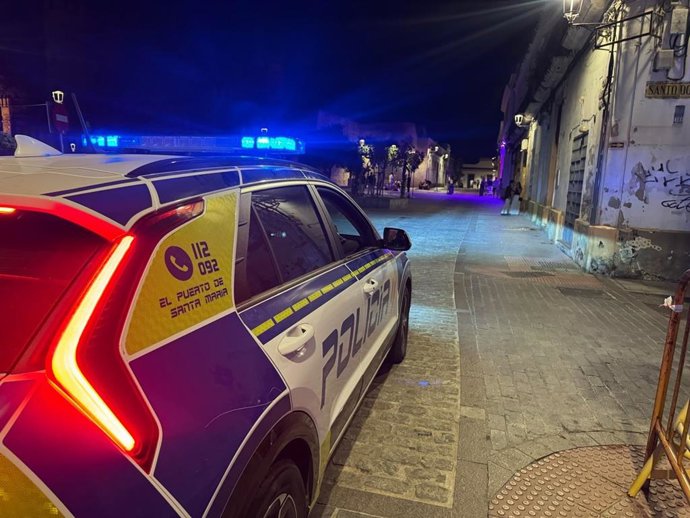 Un vehículo de la Policía Local de El Puerto de Santa María (Cádiz)