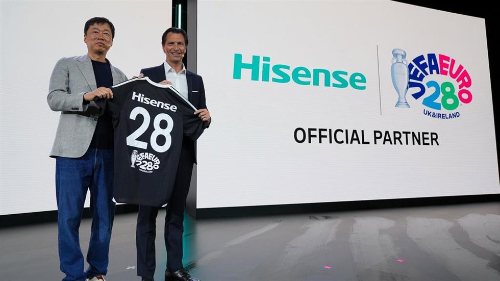Hisense renueva como patrocinador de la Eurocopa