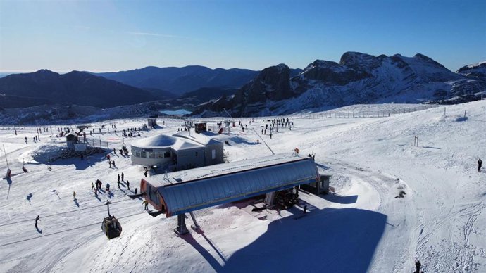 Archivo - Estación invernal de Valgrande-Pajares.