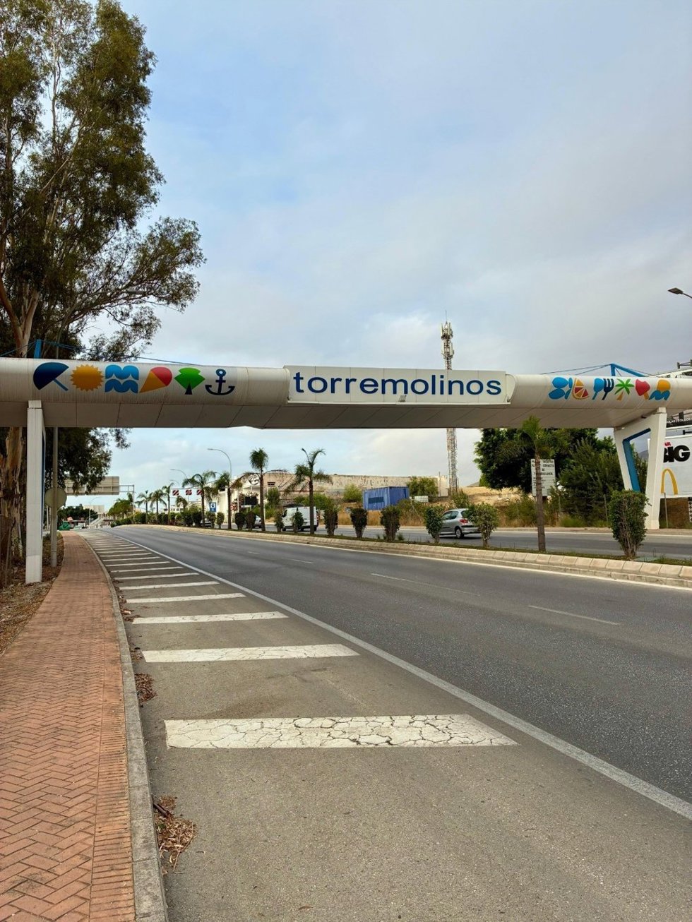 Acceso a Torremolinos a través de la MA-20
