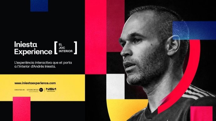 El antiguo Imax de Barcelona acogerá la exposición inmersiva 'Iniesta Experience: el juego interior' sobre la trayectoria y el legado del futbolista Andres Iniesta